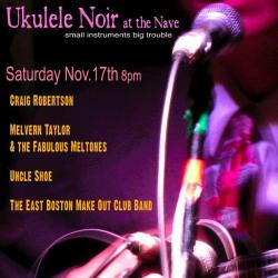 ARTSomerville &ndash; Ukulele Noir - Craig Robertson artwork