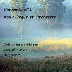 Jacques G Buvat &ndash; Concerto n&deg;1 pour orgue et orchestre artwork