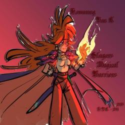 Howarang Van K &ndash; Slayers Magical Warriors artwork